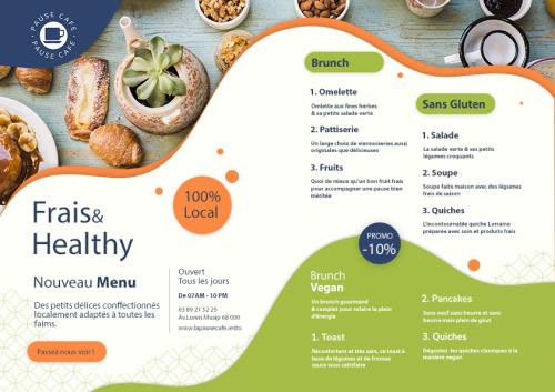 Carte de restaurant